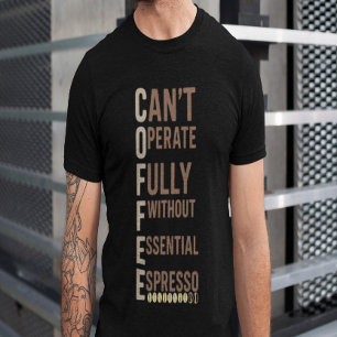 Camiseta Coffee Funny Giftful Shirt   Estilo de humor diari