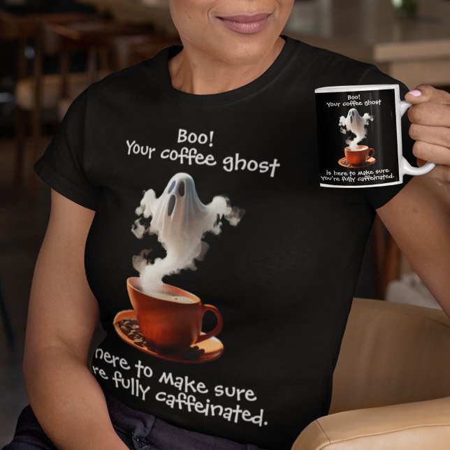 Camiseta Coffee Ghost (Subido por el creador)