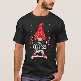Camiseta Coffee Gnome Buffalo Plaid Mateo Familia Christine