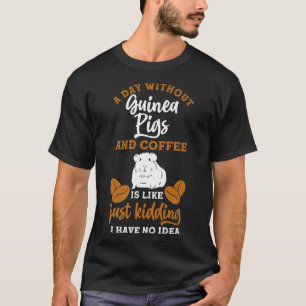 Camiseta Coffee Guinea Pig Premium446