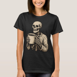 Camiseta Coffee Halloween Lover T-Shirt - Escrúpulos espelu