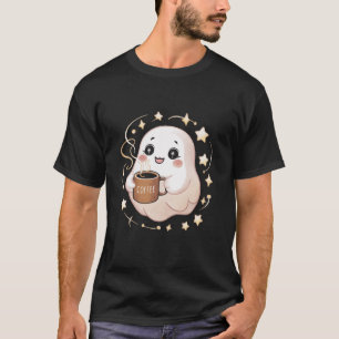 Camiseta Coffee Halloween Spooky Caffeine Trick