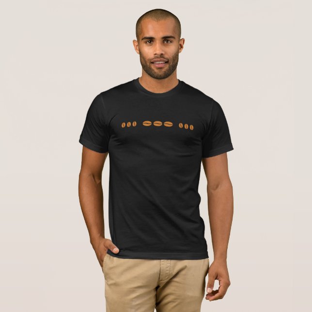Camiseta Coffee Ham Radio Morse Code Lover Design (Anverso completo)