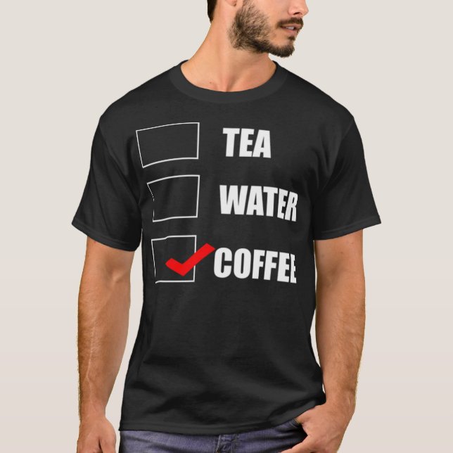 Camiseta COFFEE  home decor labrador print  (Anverso)
