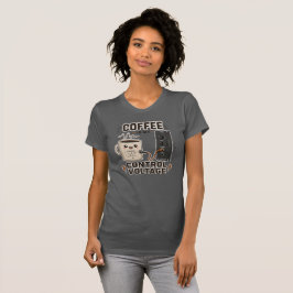 Camiseta Coffee Is My Control Voltage – Cute Modular Synth