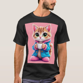 Camiseta Coffee Kitten