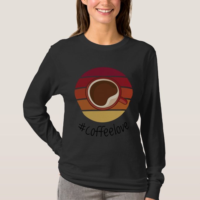 Camiseta Coffee Love Coffee Arabica Beans Barista Roasting  (Anverso)