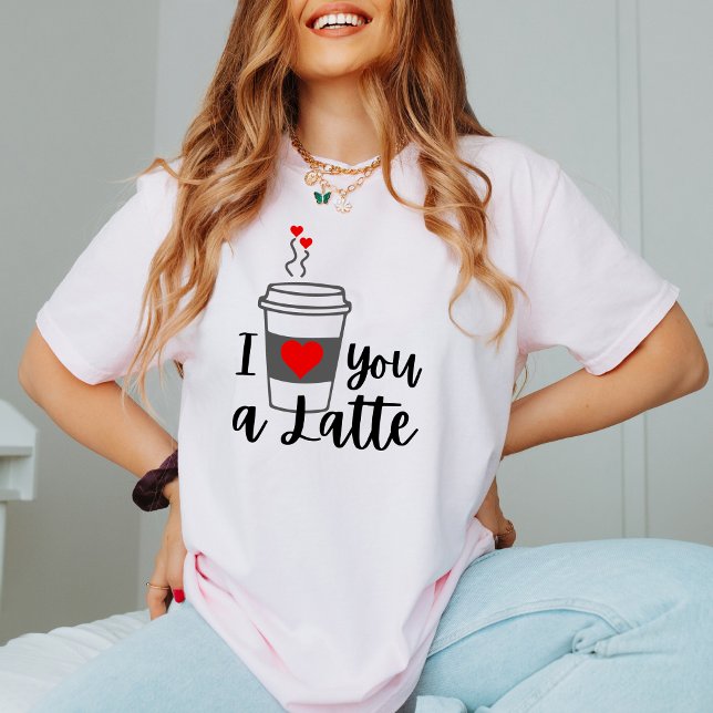 Camiseta Coffee Love. Graciosos regalos bonitos contra los  (Subido por el creador)