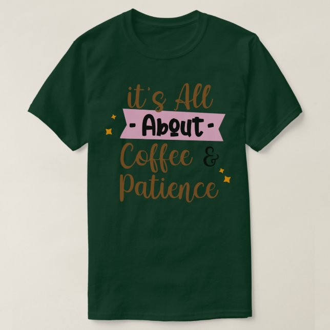 Camiseta Coffee Lover (Diseño del anverso)