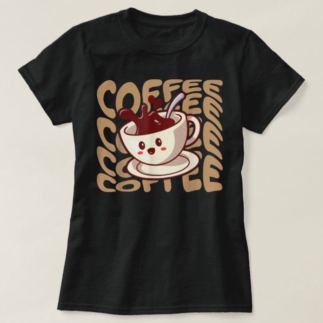 Camiseta Coffee Lover (Diseño del anverso)