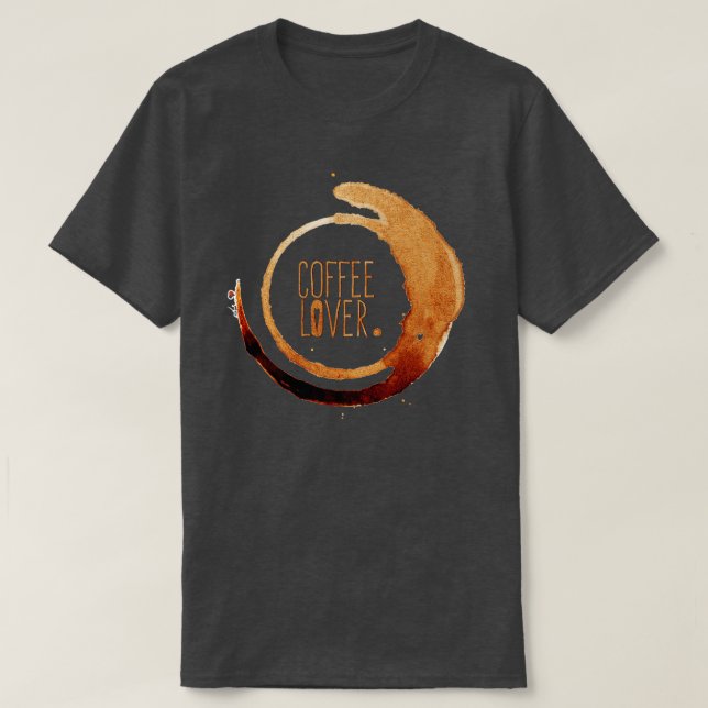 Camiseta Coffee Lover (Diseño del anverso)