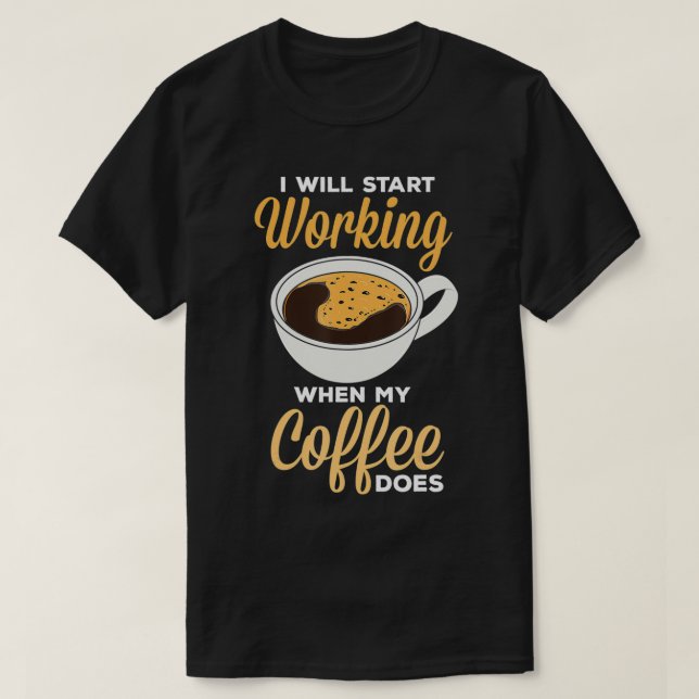 Camiseta Coffee Lover (Diseño del anverso)