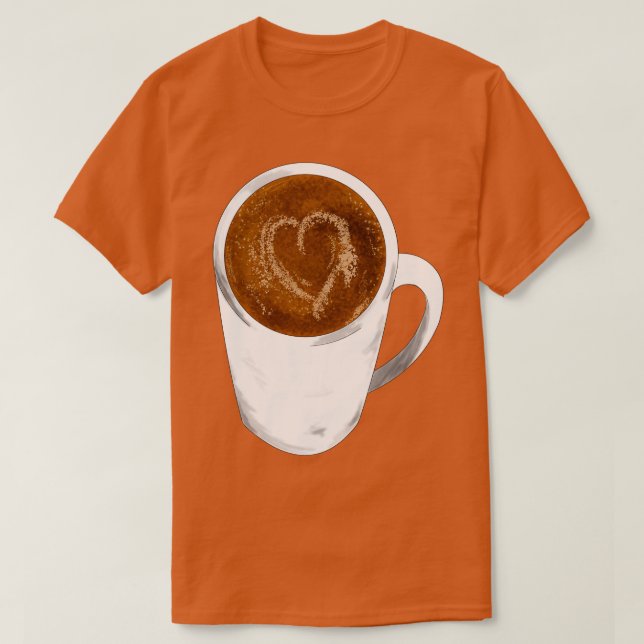 Camiseta Coffee Lover 11 (Diseño del anverso)