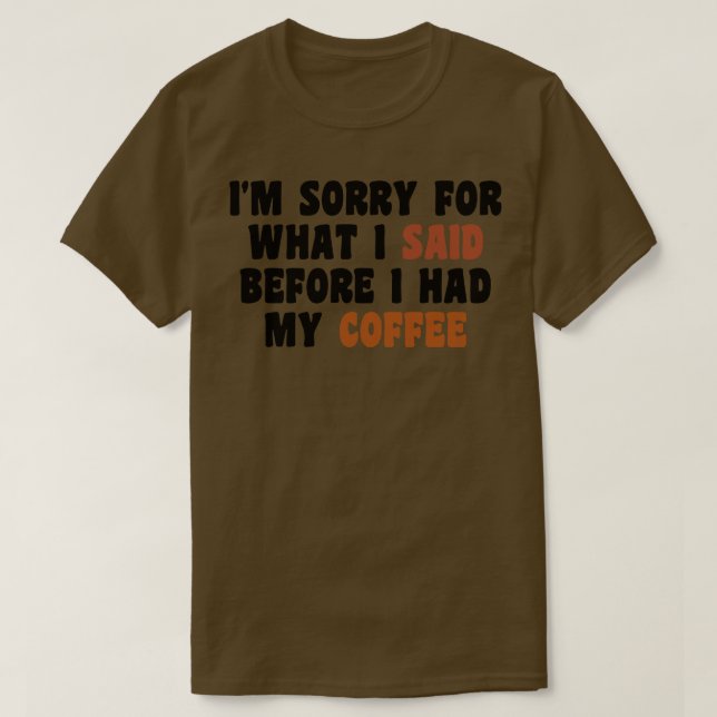 Camiseta Coffee Lover Gift 8 (Diseño del anverso)