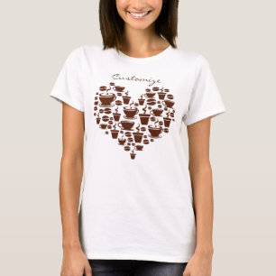 Camiseta Coffee Lover Heart Thunder_Cove