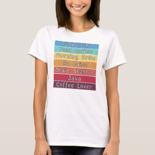 Camiseta Coffee Lover T-Shirt