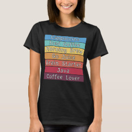 Camiseta Coffee Lover T-Shirt
