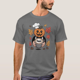 Camiseta Coffee Lover T-Shirt de Halloween
