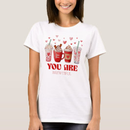 Camiseta Coffee Lover Valentines Day