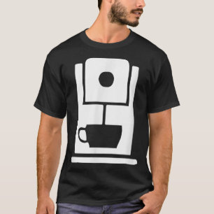 Camiseta Coffee Machine Cafe Worker Uniform