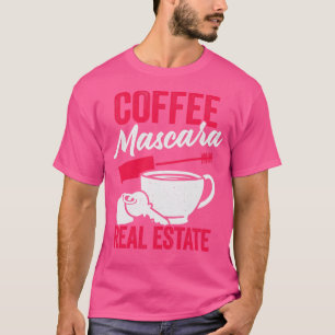 Camiseta Coffee Mascara Real Estate