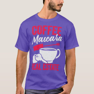 Camiseta Coffee Mascara Real Estate