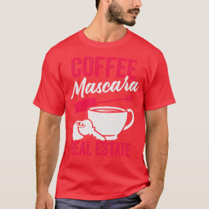 Camiseta Coffee Mascara Real Estate