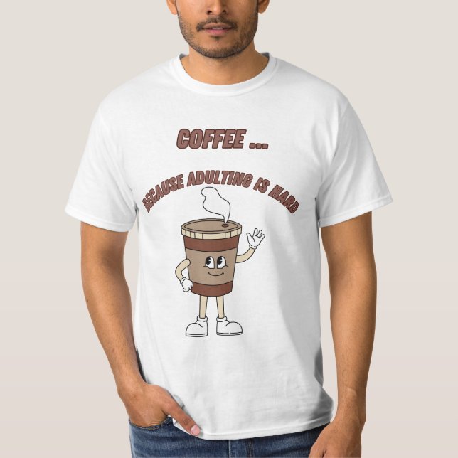 CAMISETA COFFEE MOOD (Anverso)