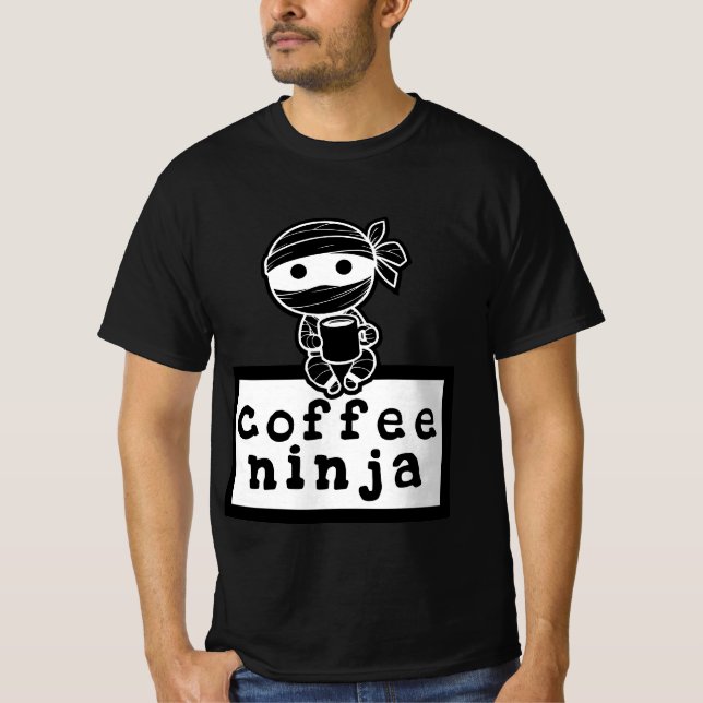 Camiseta Coffee Ninja (Anverso)