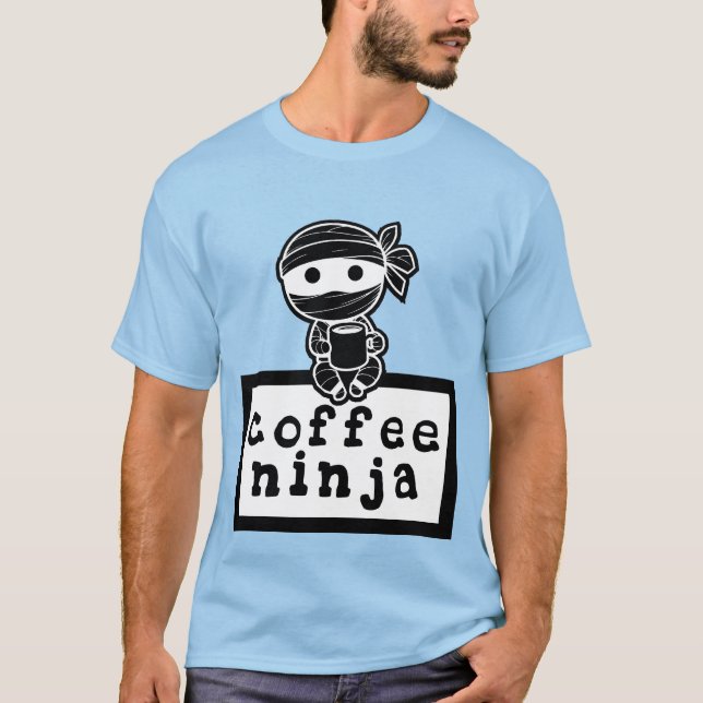 Camiseta Coffee Ninja (Anverso)