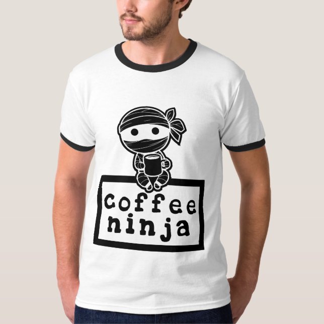 Camiseta Coffee Ninja (Anverso)