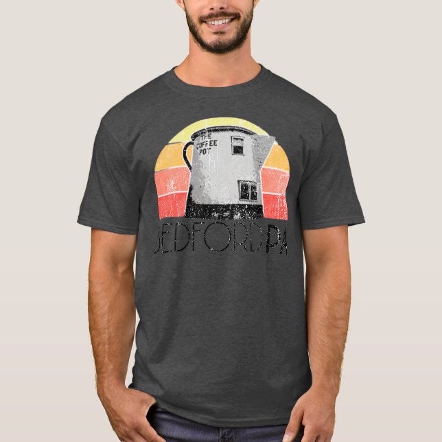 Camiseta Coffee Pot - Bedford, PA (Anverso)
