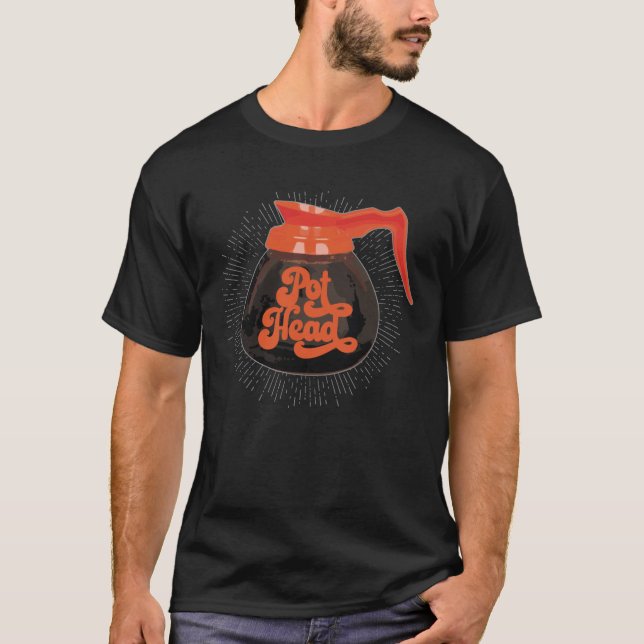 Camiseta (Coffee) Pot Head T-Shirt (Anverso)