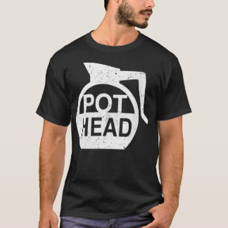 Camiseta Coffee Pot Head VNeck