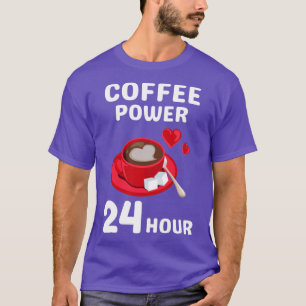 Camiseta Coffee Power 24 horas