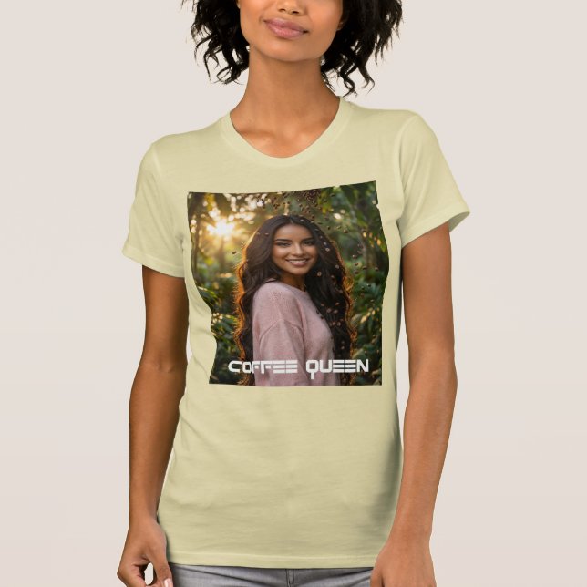 CAMISETA COFFEE QUEEN (Anverso)