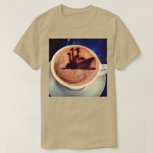 Camiseta Coffee Royal Yacht Britannia (Diseño del anverso)