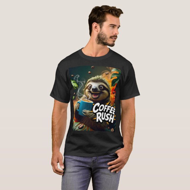 Camiseta Coffee Rush (Anverso completo)