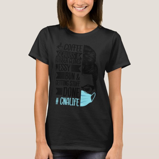 Camiseta Coffee Scrubs and Rubber Gloves drinker Barista Es (Anverso)