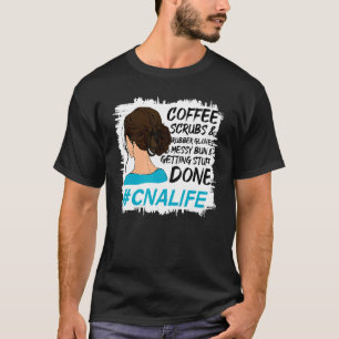 Camiseta Coffee Scrubs Rubber Gantes Cna Life