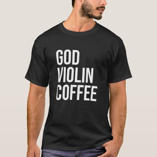 Camiseta Coffee Shirt (Anverso)
