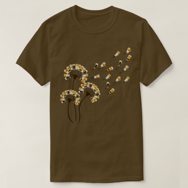 Camiseta Coffee Shirt Dandelion Coffee Lover (Diseño del anverso)