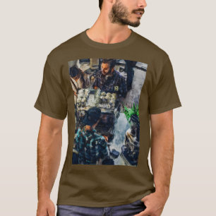 Camiseta Coffee shop artwork