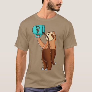Camiseta Coffee Sloth1