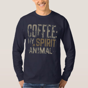 Camiseta Coffee Spirit Animal