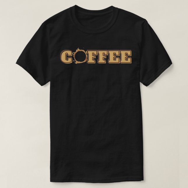 Camiseta Coffee Stain (Diseño del anverso)