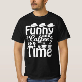 Camiseta Coffee Time divertida