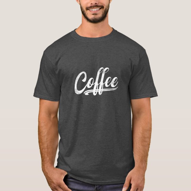 Camiseta Coffee Varsity (Anverso)