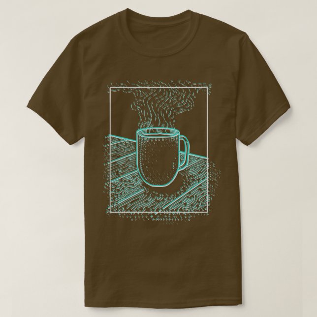 Camiseta Coffee Vibes (Diseño del anverso)