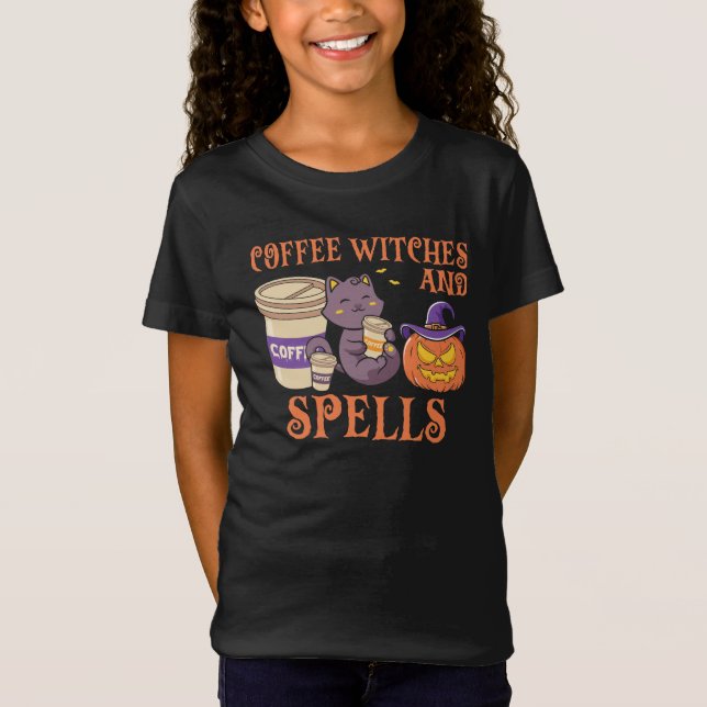 Camiseta Coffee Witch (Anverso)